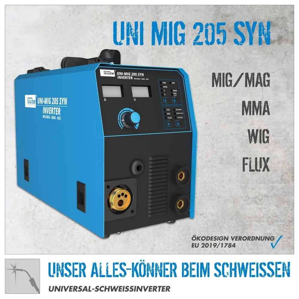 GDE Universalschweissgert Uni-Mig  205 SYN - 20083 m01