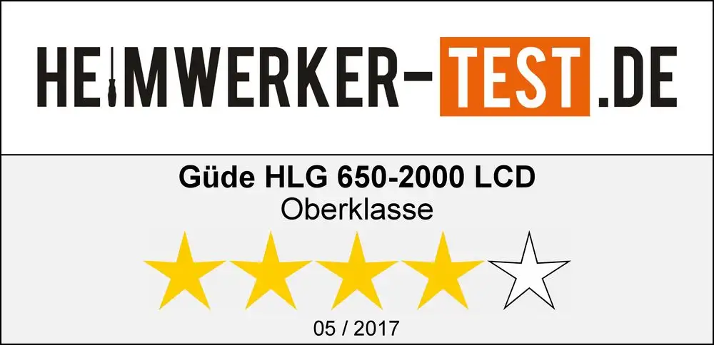 GDE Heissluftgeblse HLG 650-2000 LCD - 58121 t01