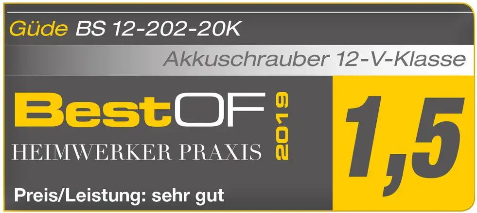 GDE Akku Bohrschrauber BS 12-202-20K - 58603 t01