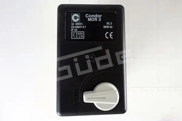 GDE Druckschalter MDR / 3 Condor (6,3-10A) - 75525-02014