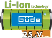 Li-Ion 25 Volt - GDE Akkupack 3 Ah/25 AP - 95536