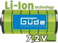 Li-Ion 7,2 Volt - GDE Akku-Gartenpflege-Set GPS 7.2V-1.5 LI-ION - 95507