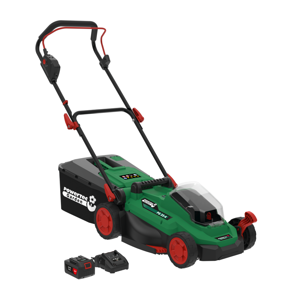 Powertec Garden Akku Rasenmäher PG 334_05198