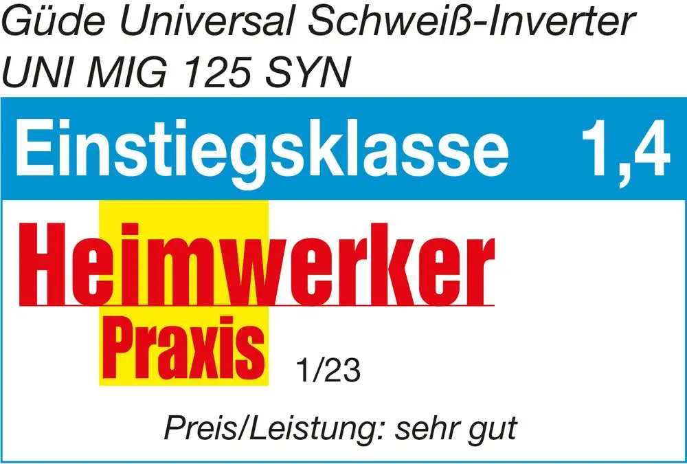 GDE Universalschweissgert Uni-Mig 125 SYN - 20078 t02
