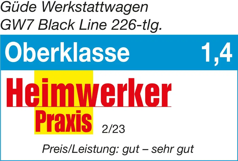 GDE Werkstattwagen GW7 Black Line 226-tlg. - 39131 t03