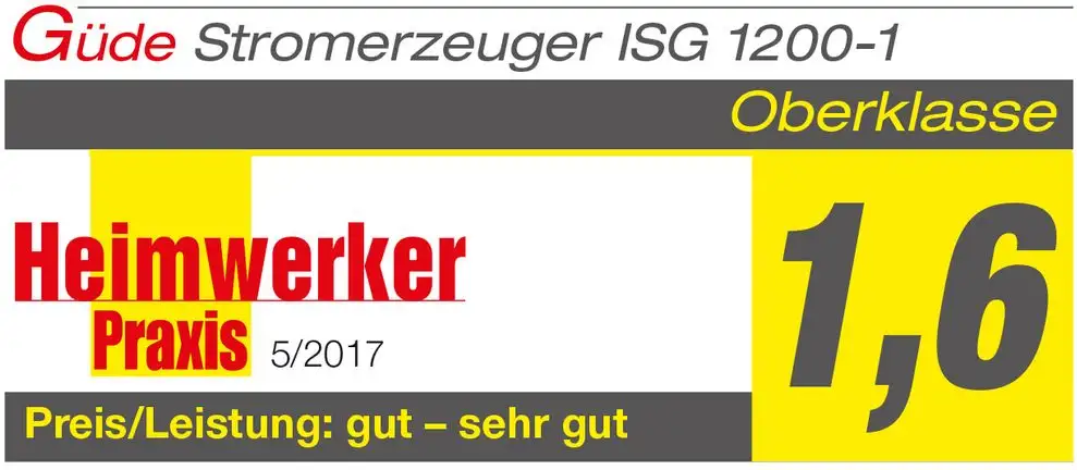 GUEDE Inverter Stromerzeuger ISG 1200-1 - 40719 t01