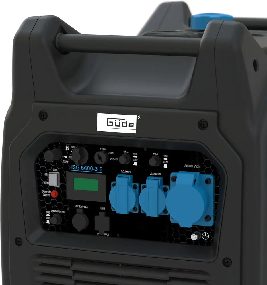 GUEDE Inverter Stromerzeuger ISG 6600-3 E - 40724 d01