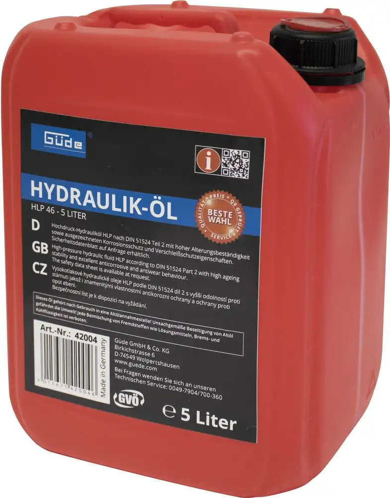 GÜDE Hydraulik-Öl HLP 46 5L