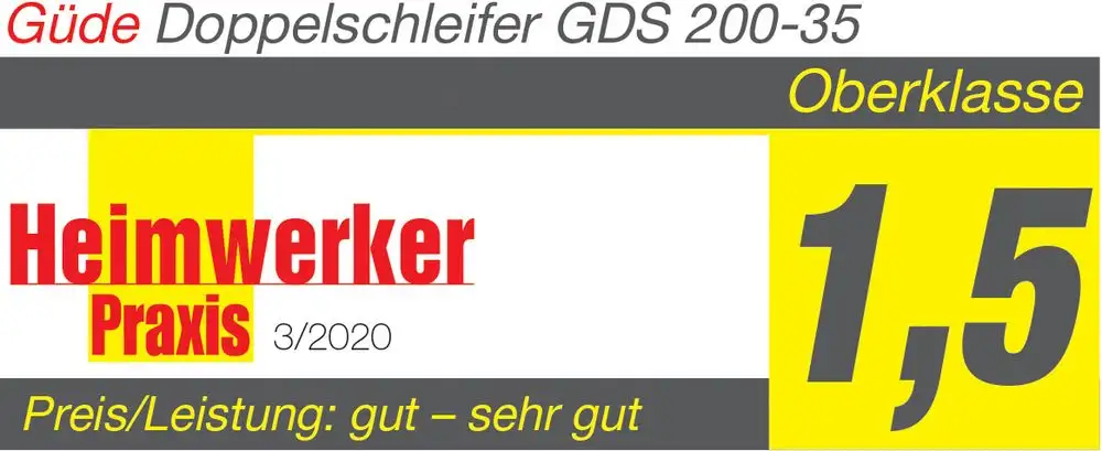 GÜDE Doppelschleifer GDS 200-35 - 55237 t01