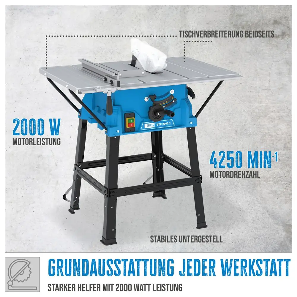 GDE Tischkreissge GTK 2000.1 - 55262 m01