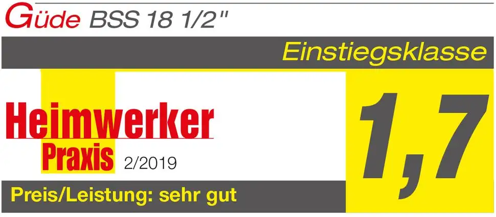 GÜDE Akku Schlagschrauber BSS 18 1/2-0 - 58506 t01