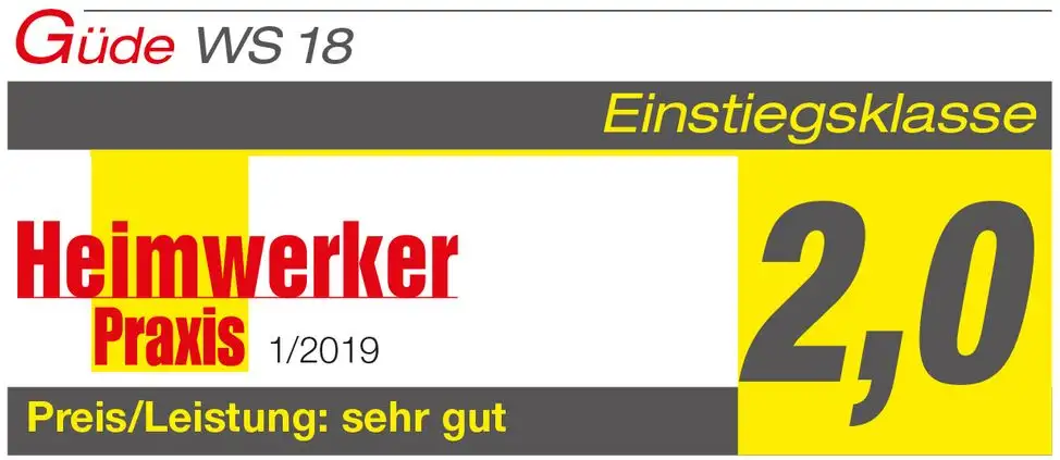GUEDE Akku Winkelschleifer WS 18-0 - 58518 t02