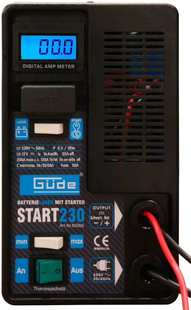 GDE BATTERIELADER START 230 - 85066 d01