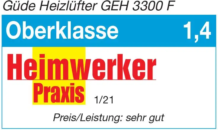 GDE Elektro-Heizlfter GEH 3300 F - 85138 t01