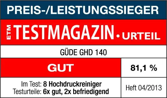 GDE Hochdruckreiniger GHD 140 - 86011 t01
