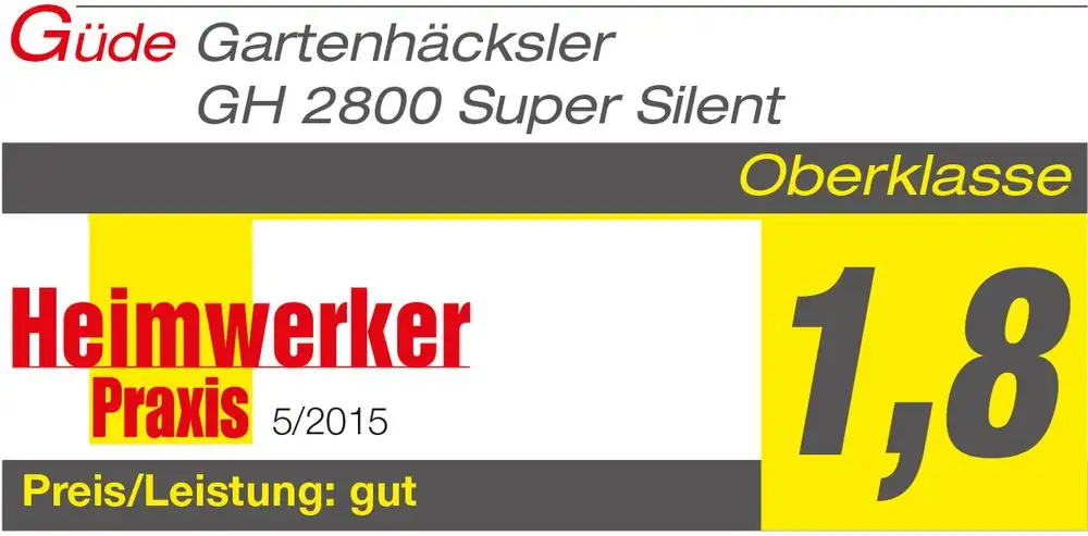 GDE Gartenhcksler GH 2800 SUPER SILENT - 94375 t01