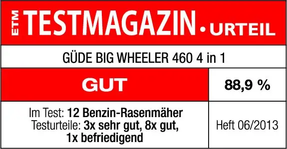 GDE RASENMHER BIG WHEELER 460 4IN1 - 95333 t01
