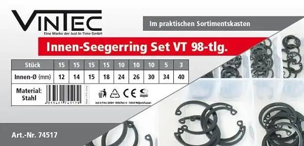 GDE INNEN - SICHERUNGSRING SET VT 98 - 74517_EM 74517