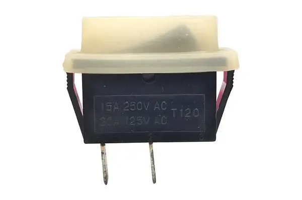 Image 1 Wippschalter 250V 20A 2Pin Schalter mit Abdeckung