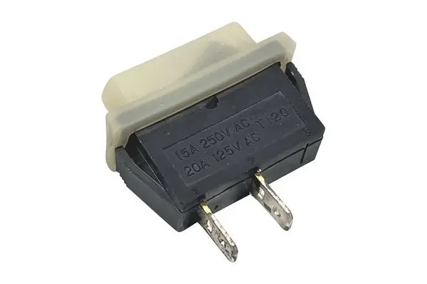 Image 3 Wippschalter 250V 20A 2Pin Schalter mit Abdeckung