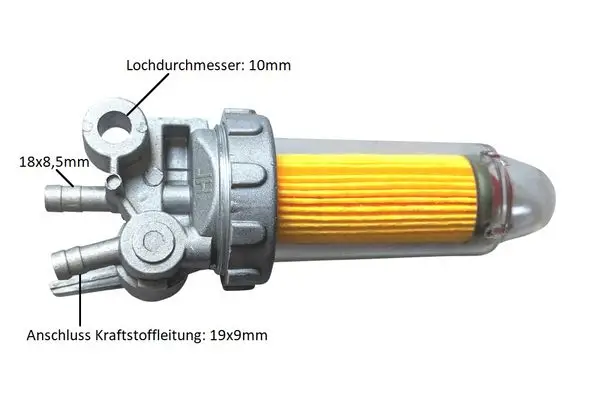 WOLPART Ersatz Benzinhahn Schalter Kraftstoff Ventilhahn für Stromerzeuger  uvm._40586-04003