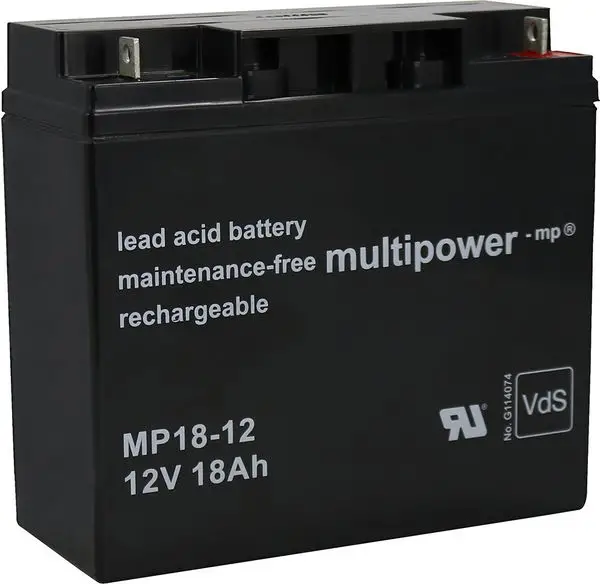 GDE Batterie MP 18-12  /  12 V 18 Ah - 40635-02001