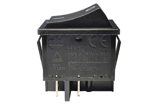 KEDU HY12 Wippschalter 400V 16A 4Pin Schalter