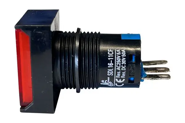  SDL16-11CF Drucktastenschalter 250V 5A 3Pin Schalter