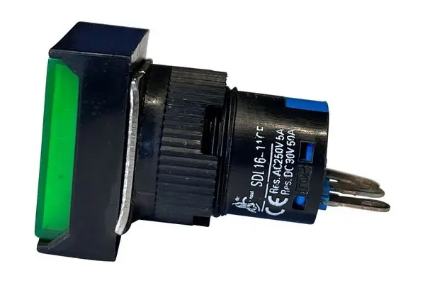  SDL16-11CE Drucktastenschalter 250V 5A 3Pin Schalter