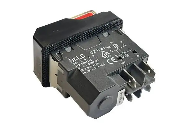 WOLPART DZ-6 Elektromagnetischer Schalter Ein-/Aus Drucktastenschalter 250V  16A_55254-01033