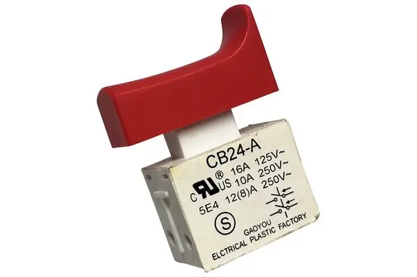 Image 4 GAOYOU CB24-A Drucktastenschalter 250V 16A Auslseschalter Schalter