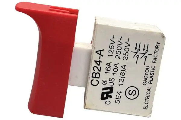 Image 5 GAOYOU CB24-A Drucktastenschalter 250V 16A Auslseschalter Schalter