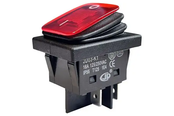  JD03-K1 Wippschalter Ein-/Aus Schalter Wasserabweisend 250V 16A