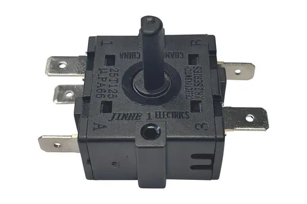  JINHE Electronics Drehschalter 25T125 PA66 250V 26A 5Pin Umwlzgetriebe
