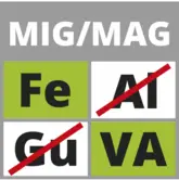 MIG MAG - FE - VA - GUEDE Schutzgas-Schweissgerät MIG 172/6W - 20074